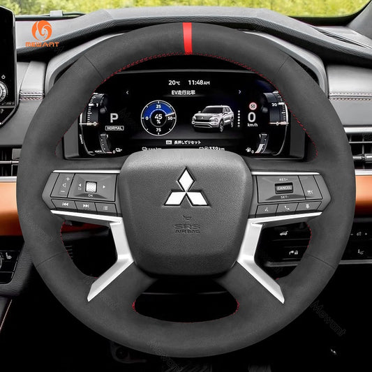 Mewant Car Steering Wheel Cover for Mitsubishi Outlander 2022-2024 / Outlander PHEV 2023-2024