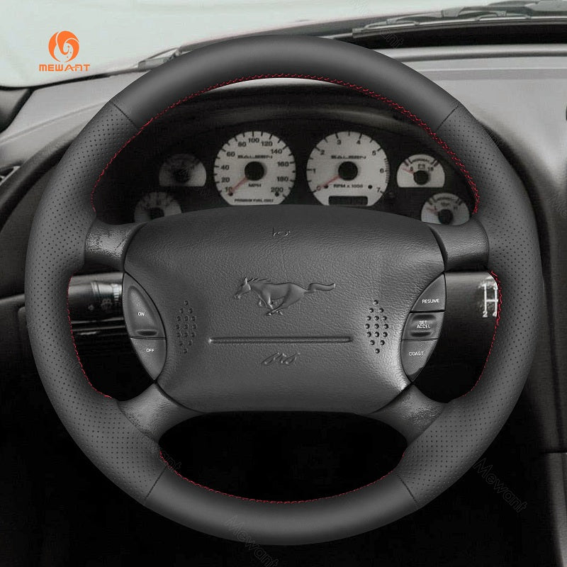 Coprivolante per auto Mewant® Alcantara per Ford Mustang 1994-2004 / F-150 Lightning 1994-2004 / Explorer 1995-2001 / Ranger 1995-2003 