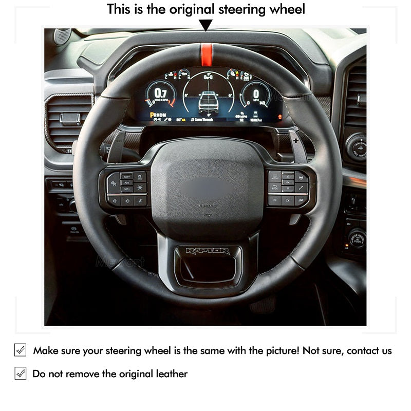 Coprivolante per auto Mewant® Alcantara per Ford F-150 F150 Raptor 2021-2024 