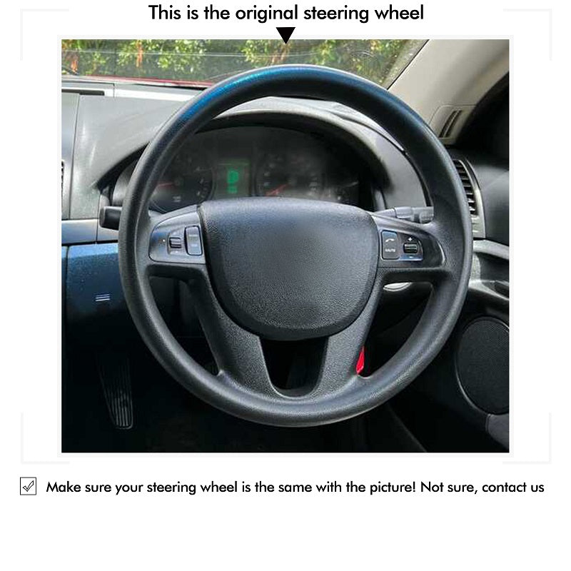 Coprivolante per auto Mewant® Alcantara per Holden Commodore (VE) / Ute / Calais / Berlina / Caprice / Statesman