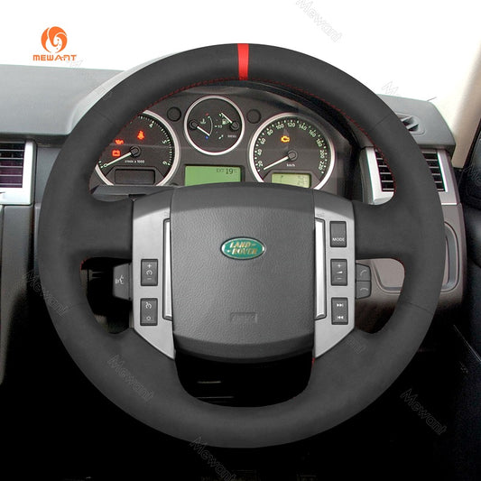 Mewant® Alcantara Car Steering Wheel Cover for Land Rover Discovery 3