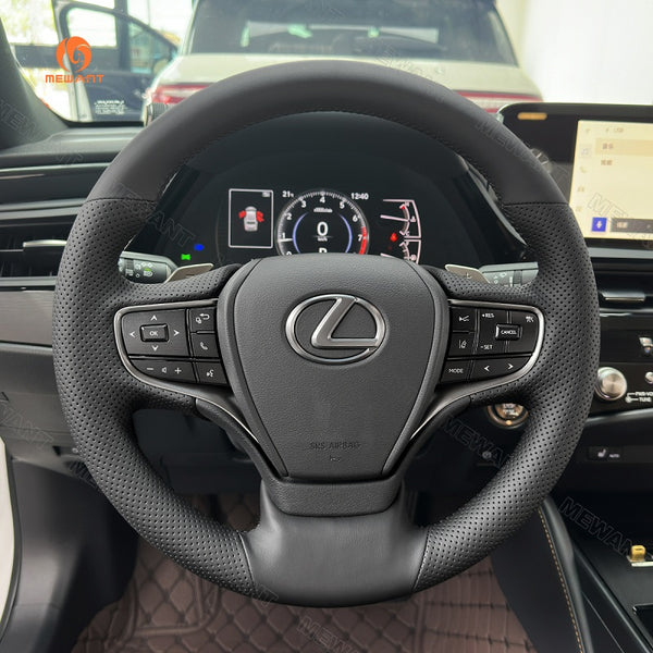 Mewant® Alcantara Car Steering Wheel Cover for Lexus ES300 ES340 ES350 LS350 LS500 UX200 UX250