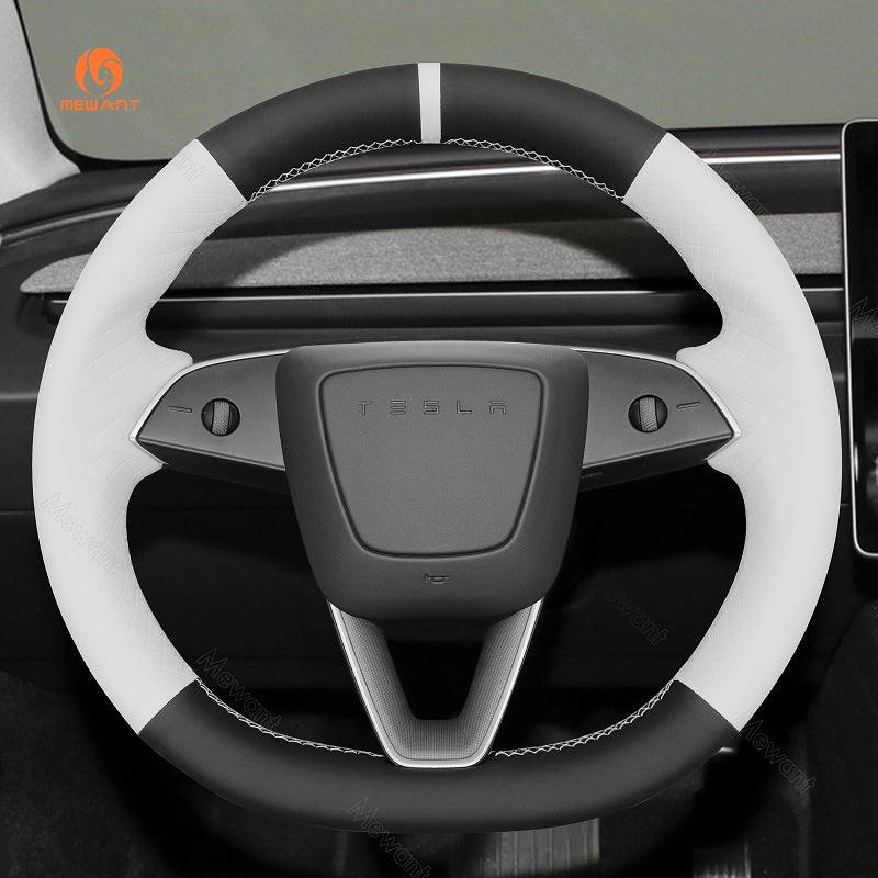 Mewant® Alcantara-Lenkradbezug für Tesla Model 3 2023 2024