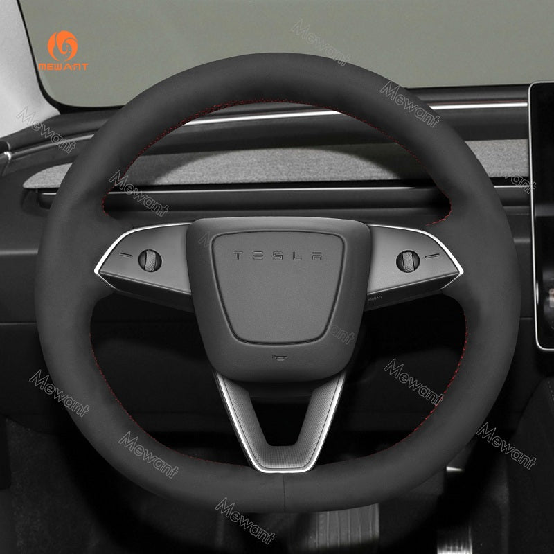 Mewant® Alcantara-Lenkradbezug für Tesla Model 3 2023 2024