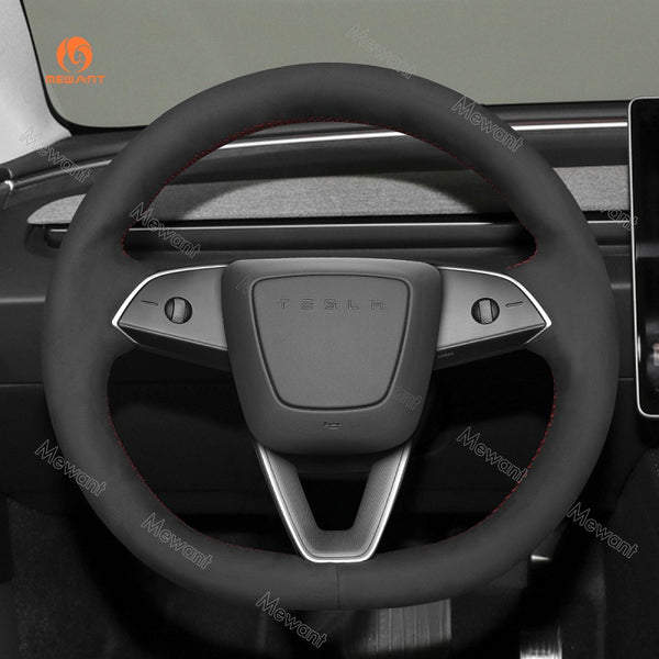 Mewant® Alcantara-Lenkradbezug für Tesla Model 3 2023 2024