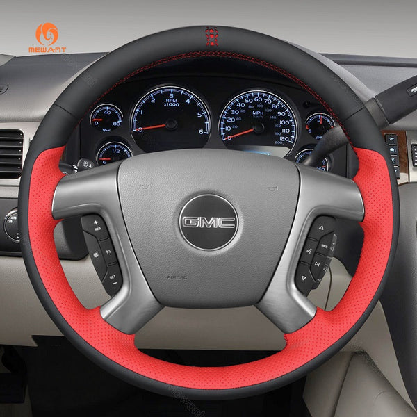 Car Steering Wheel Cover for Chevrolet (Chevy) Silverado 1500 Avalanche Suburban Tahoe from Mewant