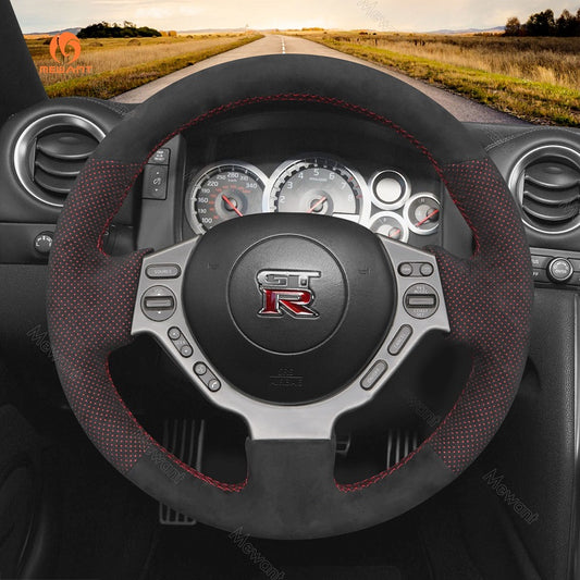 Mewant® Alcantara-Lenkradbezug für Nissan GTR GT-R (Nismo) 2008-2016