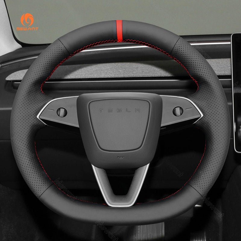 Mewant® Alcantara-Lenkradbezug für Tesla Model 3 2023 2024