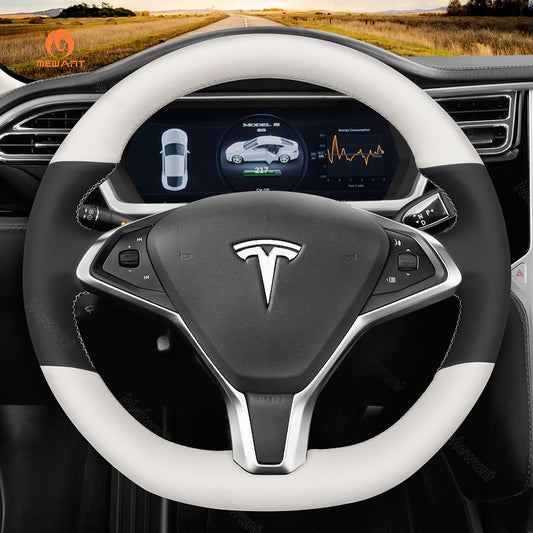 Mewant® Alcantara-Lenkradbezug für das Tesla-Modell S 2013–2017