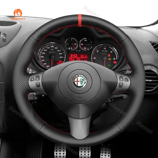 Car Steering Wheel Cover for Alfa Romeo 147 GT from Mewant
