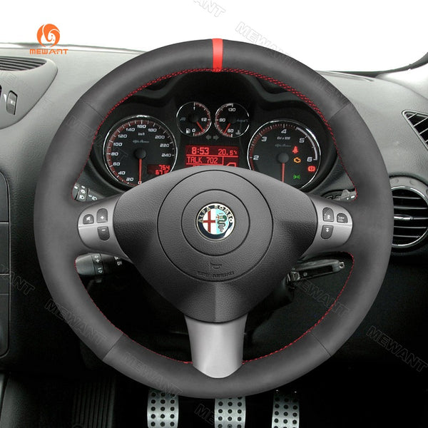 Car Steering Wheel Cover for Alfa Romeo 147 GT from Mewant