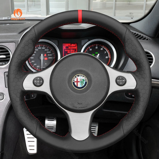 Car Steering Wheel Cover for Alfa Romeo 159 TI Brera 2006-2011 from Mewant