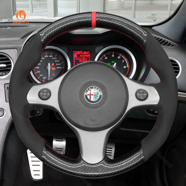 Car Steering Wheel Cover for Alfa Romeo 159 TI Brera 2006-2011 from Mewant