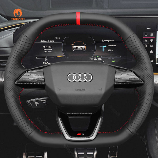 Car Steering Wheel Cover for Audi S5 RS3 2025 from Mewant