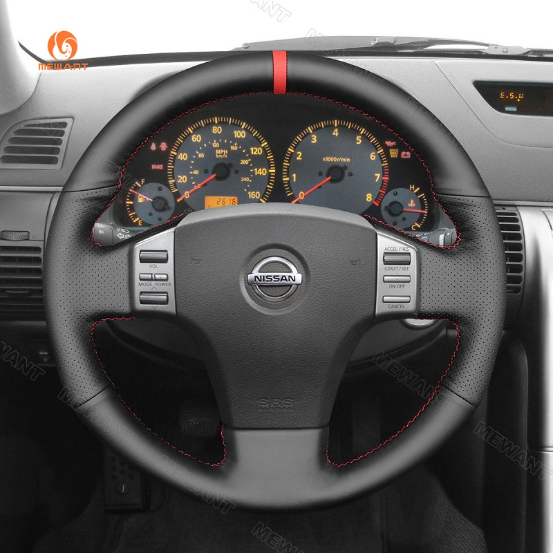 Mewant® Alcantara Car Steering Wheel Cover for Nissan Skyline V35 2003-2006