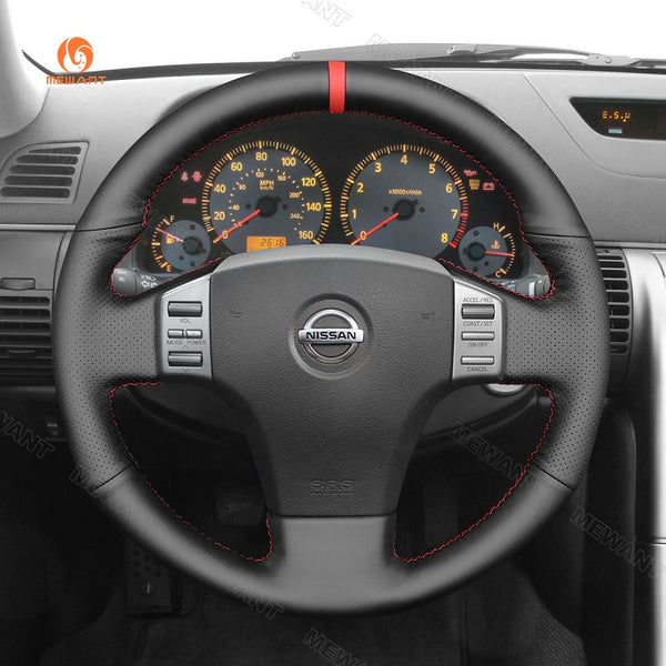 Mewant® Alcantara Car Steering Wheel Cover for Nissan Skyline V35 2003-2006
