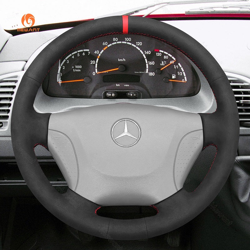Hand Stitch Car Steering Wheel Cover for Mercedes Benz Sprinter W901-W905 from Mewant