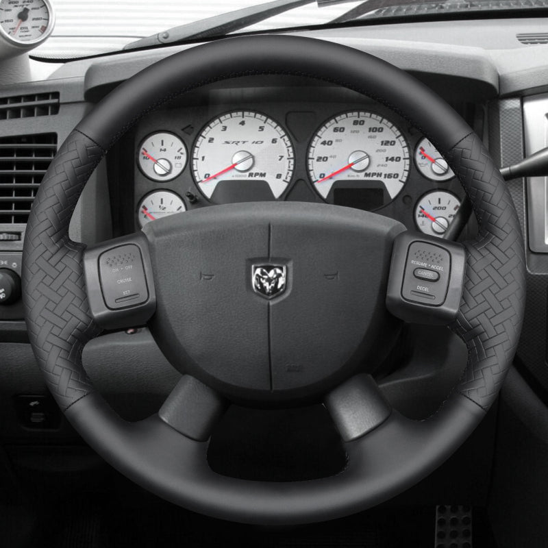 Mewant Car Steering Wheel Cover for Dodge Ram 1500 2500 3500 2004-2008