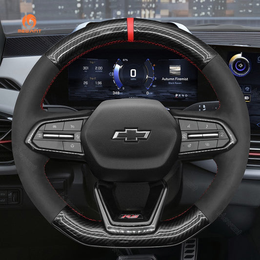 Car Steering Wheel Cover for Chevrolet Equinox Silverado EV RST from Mewant