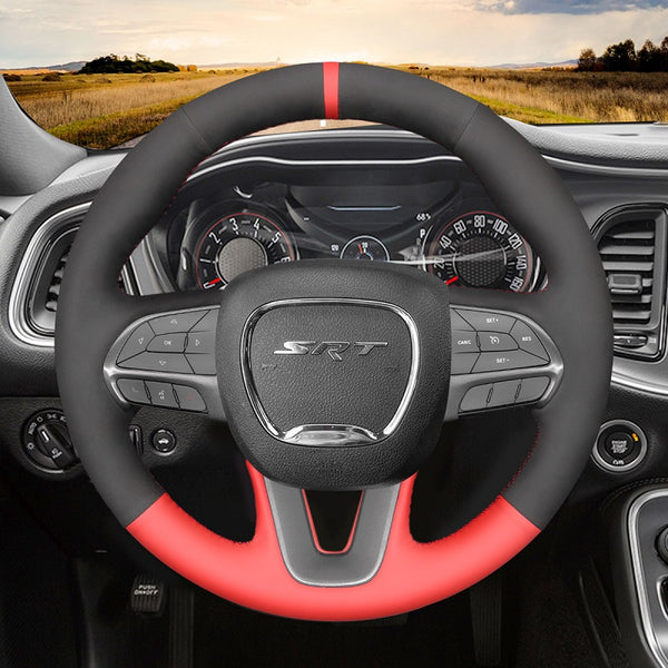 Car Steering Wheel Cover for Dodge Challenger Charger from Mewant