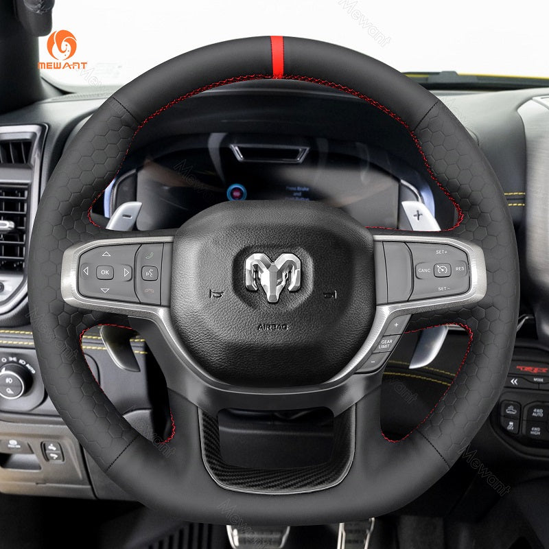 Car Steering Wheel Cover for Dodge Ram 1500 TRX from Mewant