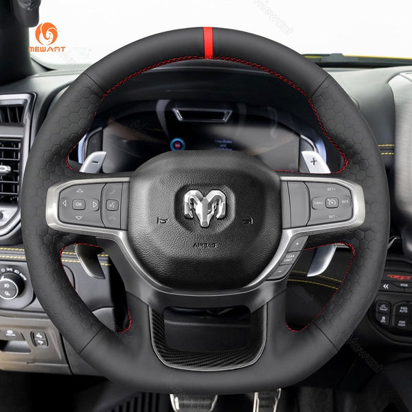 Car Steering Wheel Cover for Dodge Ram 1500 TRX from Mewant