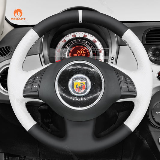 Car Steering Wheel Cover for Fiat 500 500e 500C from Mewant