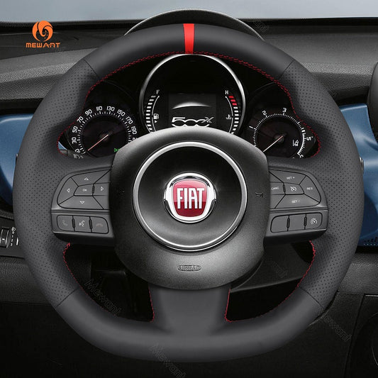 Car Steering Wheel Cover for Fiat 500X 2014-2021 from Mewant