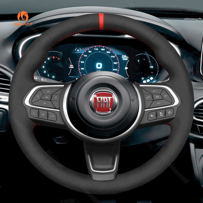 Car Steering Wheel Cover for Fiat 500X 2022-2024 from Mewant