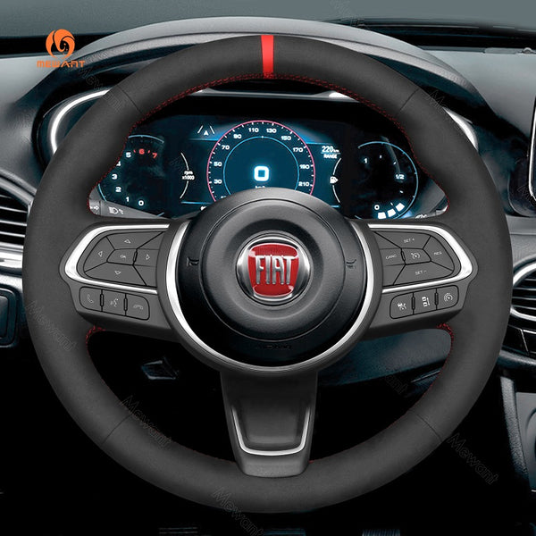 Car Steering Wheel Cover for Fiat 500X 2022-2024 from Mewant