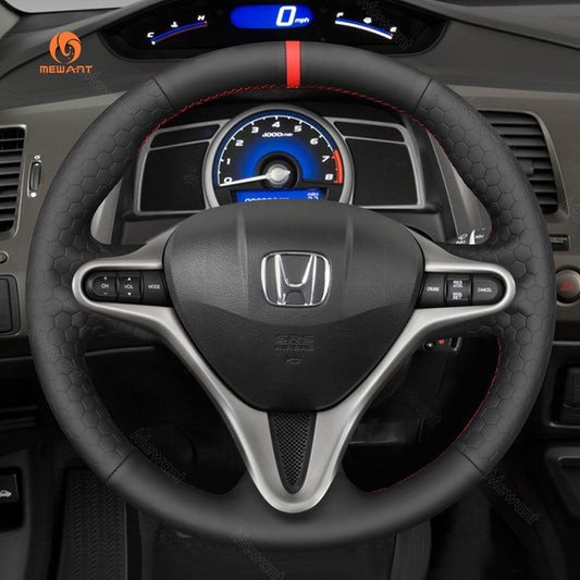 Car Steering Wheel Cover for Honda Civic 8 Civic Type R from Mewant