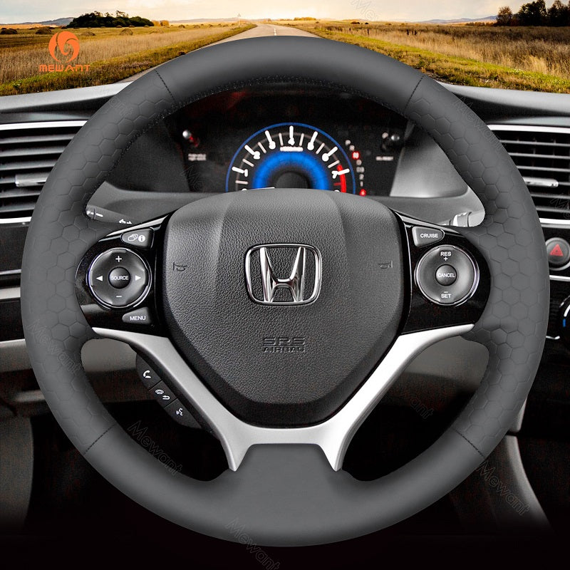 Car Steering Wheel Cover Honda Civic 9 2012-2015 from Mewant