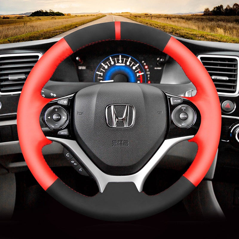 Car Steering Wheel Cover Honda Civic 9 2012-2015 from Mewant