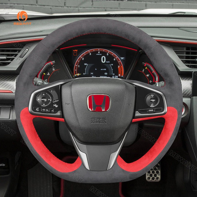 Car Steering Wheel Cover for Honda Civic (Type R) 2017-2021 from Mewant