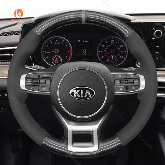 Car Steering Wheel Cover for Kia Sportage K5 (GT/GT-Line) from Mewant
