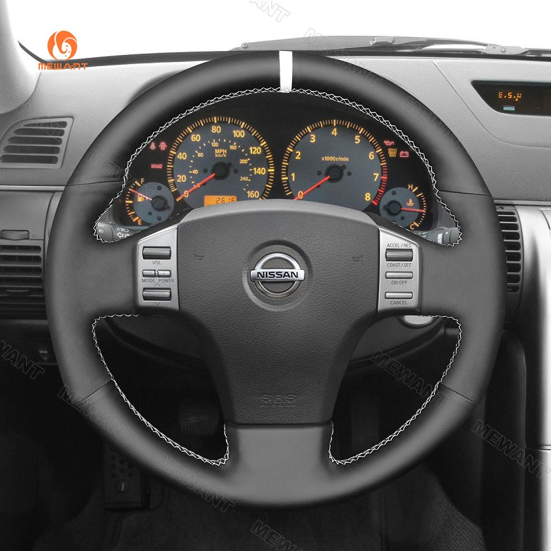 Mewant® Alcantara Car Steering Wheel Cover for Nissan Skyline V35 2003-2006