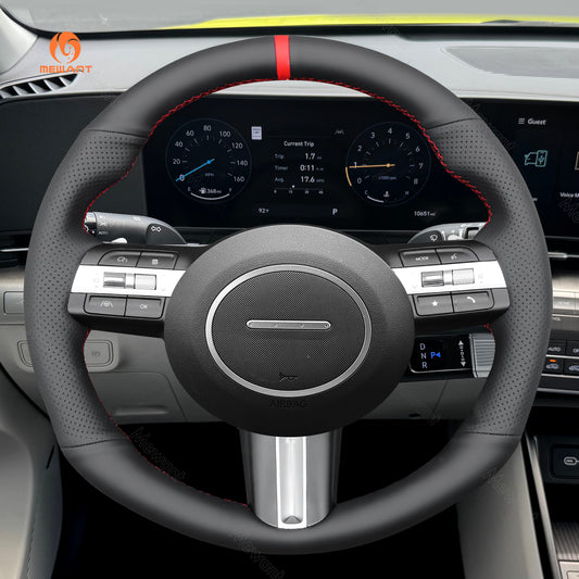 Mewant Car Steering Wheel Cover for Hyundai Sonata Kona 2024