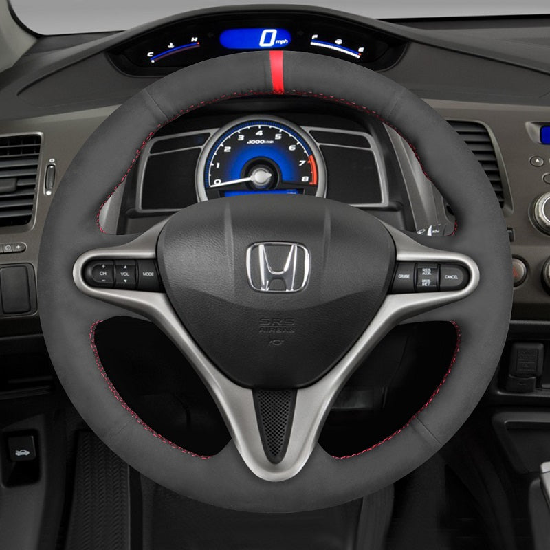Car Steering Wheel Cover for Honda Civic 8 Civic Type R from Mewant