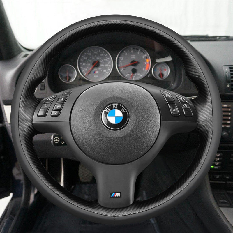 Mewant® Alcantara Car Steering Wheel Cover for 3 Series E46/5 5 Series E39 M3 E46 M5 E39