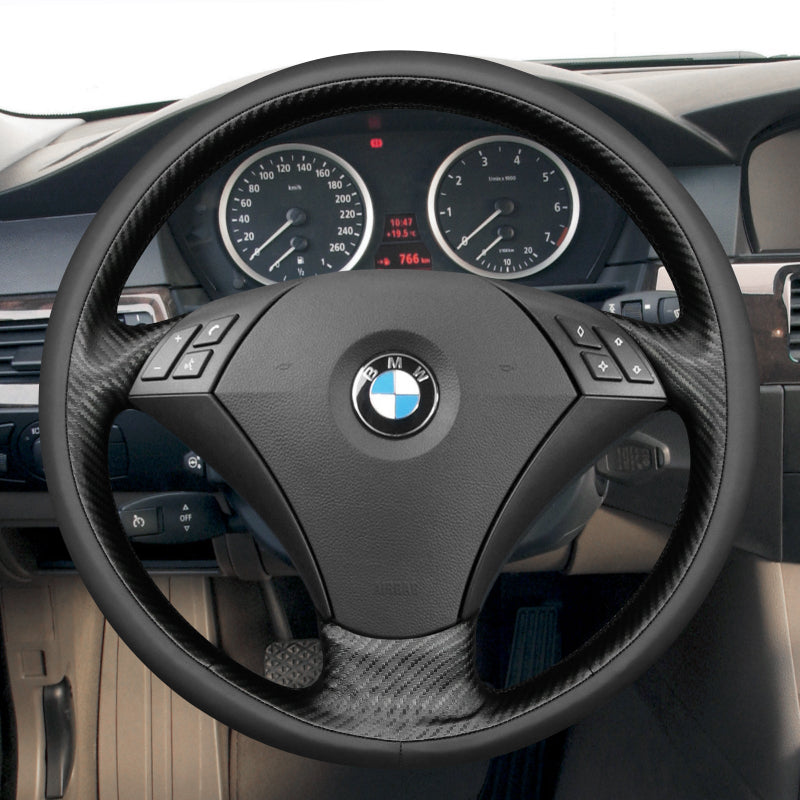 Mewant® Alcantara-Lenkradbezug für 5er-Serie E60 (Limousine) 2003–2009, 5er-Serie E61 (Touring) 2004–2009