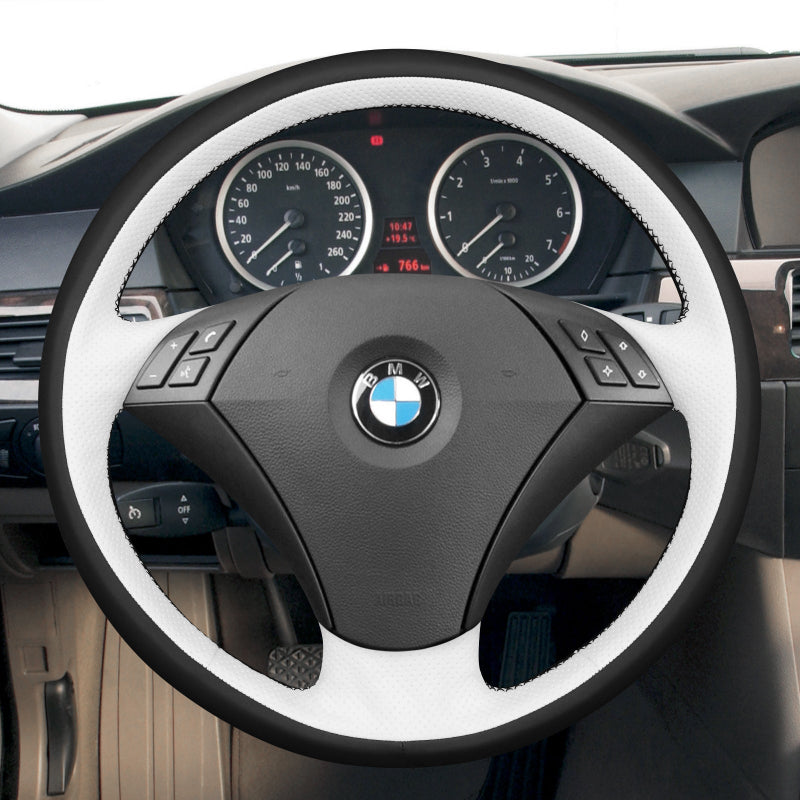 Mewant® Alcantara-Lenkradbezug für 5er-Serie E60 (Limousine) 2003–2009, 5er-Serie E61 (Touring) 2004–2009