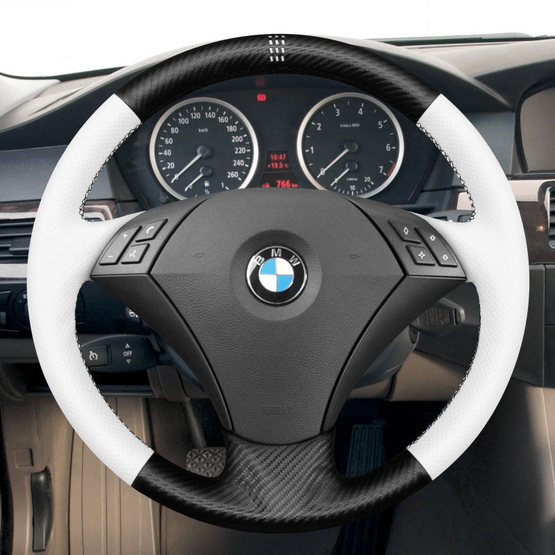Mewant® Alcantara-Lenkradbezug für 5er-Serie E60 (Limousine) 2003–2009, 5er-Serie E61 (Touring) 2004–2009