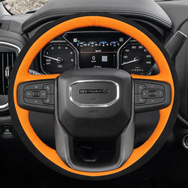 Mewant® Alcantara Auto-Lenkradbezug für GMC Sierra 1500 Sierra 1500 Limited Sierra 2500 Sierra 3500 Yukon (XL)