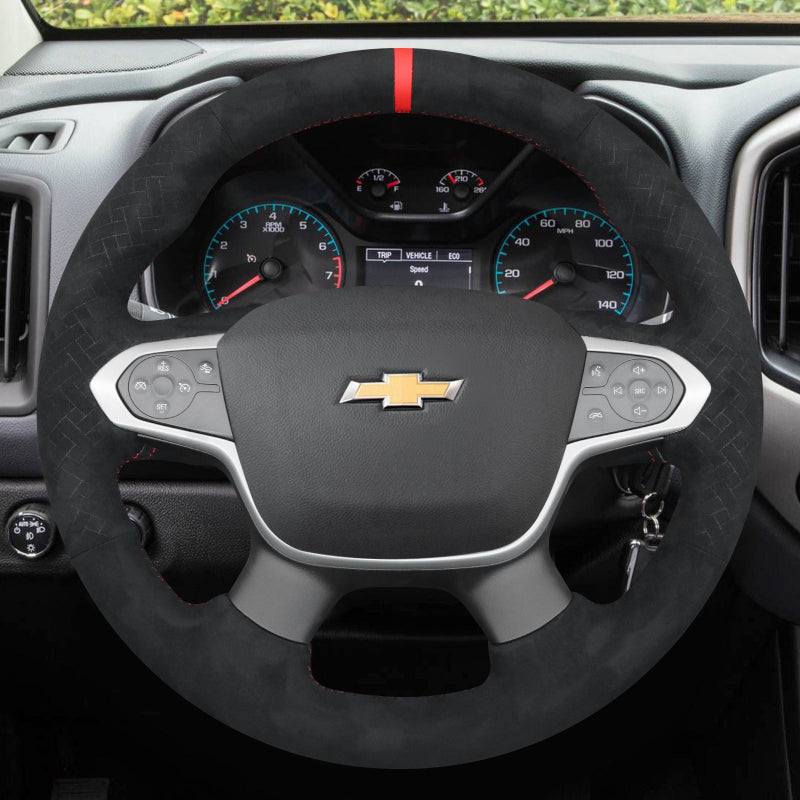 Mewant Car Steering Wheel Cover for Chevrolet (Chevy) Colorado Traverse Steering Cover