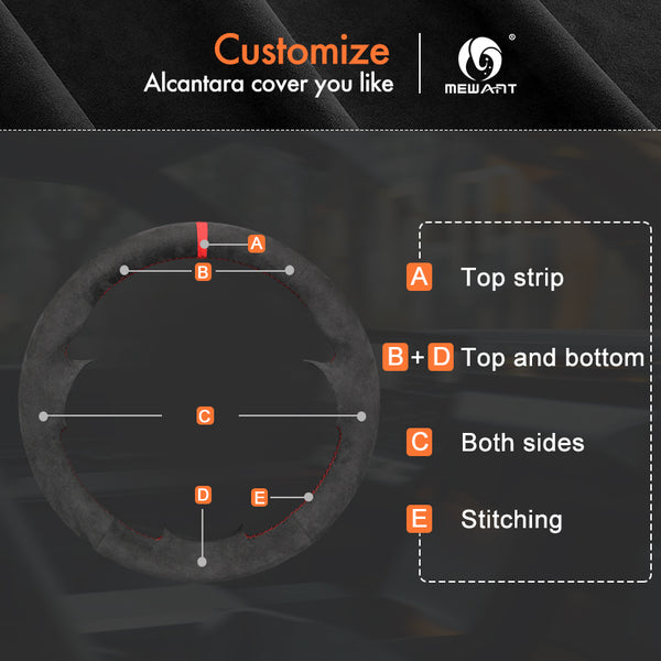 Mewant Customize Steering Wheel Cover