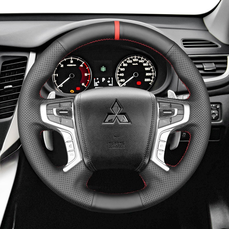 Mewant Car Steering Wheel Cover for Mitsubishi Outlander 2022-2024 Outlander PHEV 2023-2024
