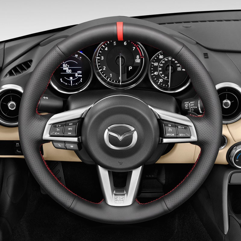 Mewant Car Steering Wheel Cover for Mazda MX-5 2016-2023