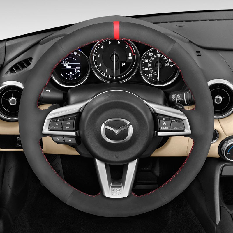 Mewant Car Steering Wheel Cover for Mazda MX-5 2016-2023
