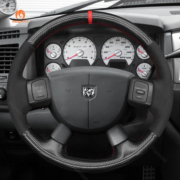 Car Steering Wheel Cover for Dodge Ram 1500 2500 3500 2004-2008 Mewant Steering Cover