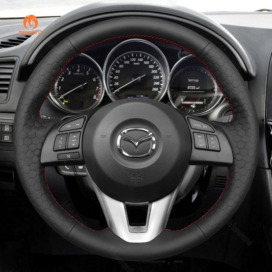 Mewant Car Steering Wheel Cover for Mazda 3 Axela Mazda 6 Atenz Mazda 2 CX3 CX5